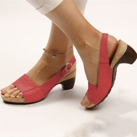 Elegant women's sandals - 2024 fashion shoes