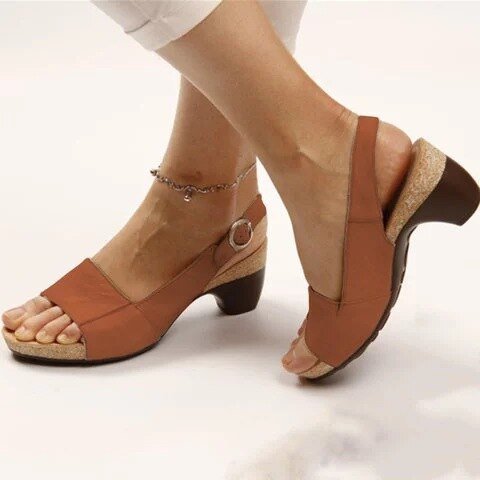 Elegant women's sandals - 2024 fashion shoes