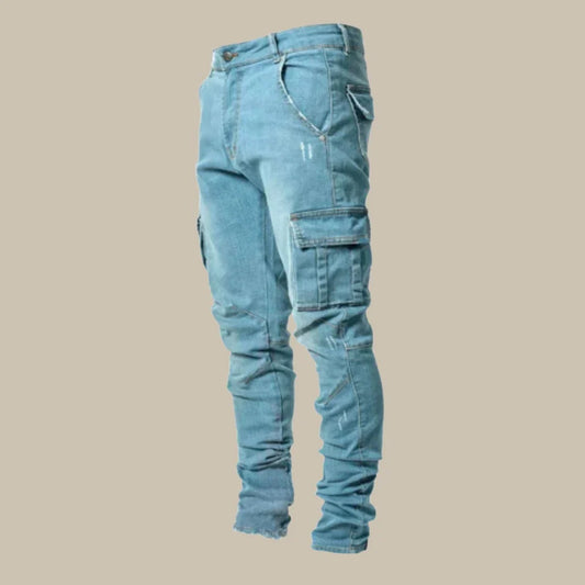 Alex Cargo Jeans | Premium Stretch Jeans voor heren