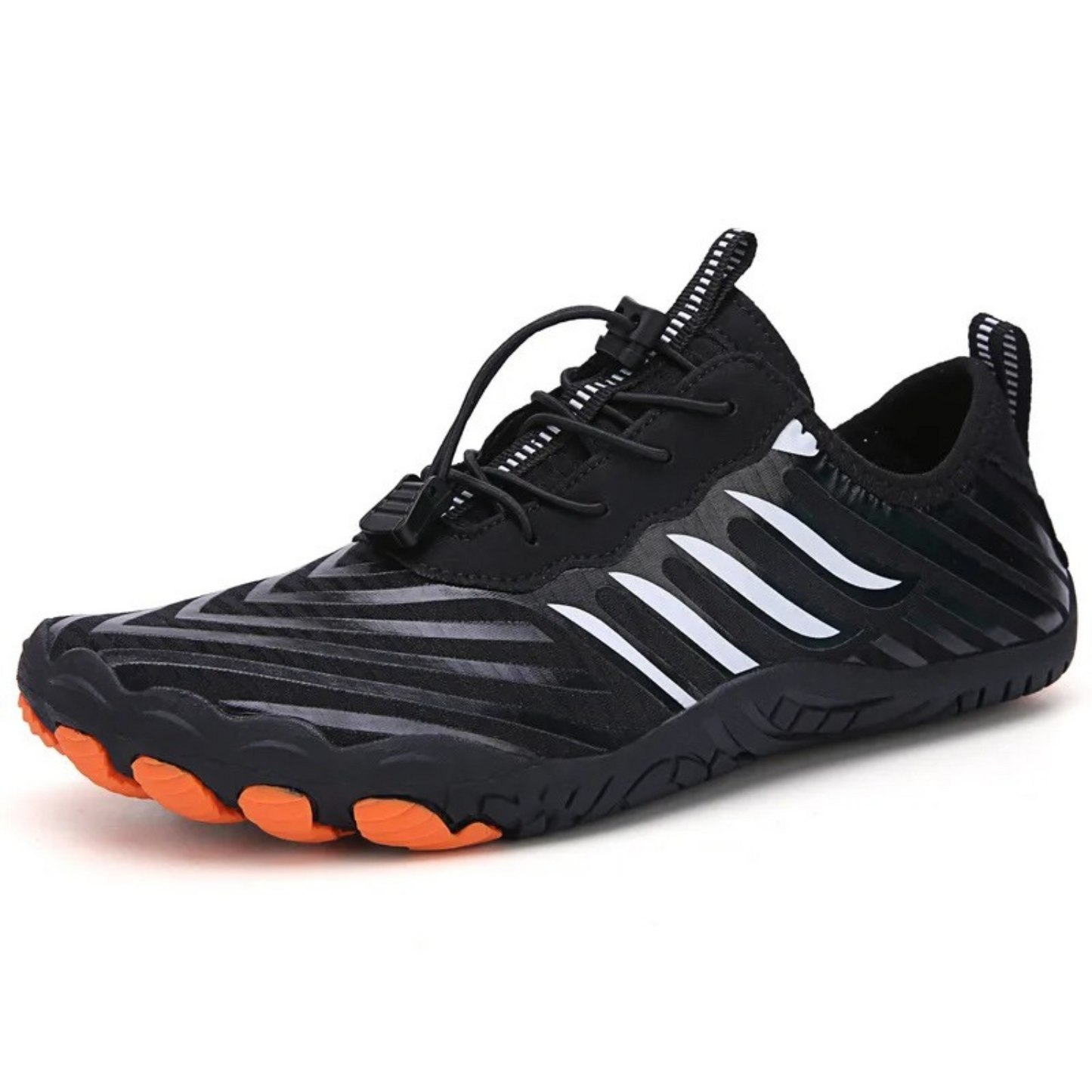 Zero drop fitness barefoot shoes for men with laces