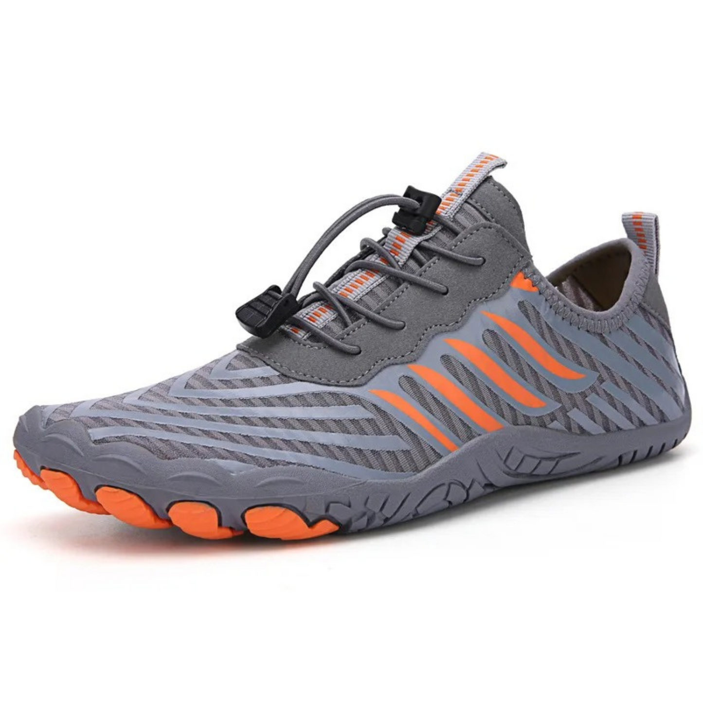 Zero drop fitness barefoot shoes for men with laces