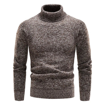 Wooly Turtleneck - Stylish knitted turtleneck sweater