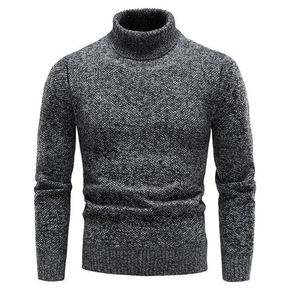 Wooly Turtleneck - Stylish knitted turtleneck sweater