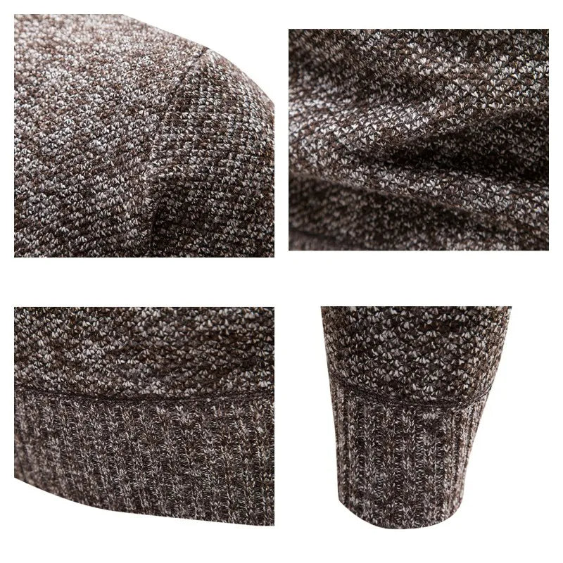 Wooly Turtleneck - Stylish knitted turtleneck sweater