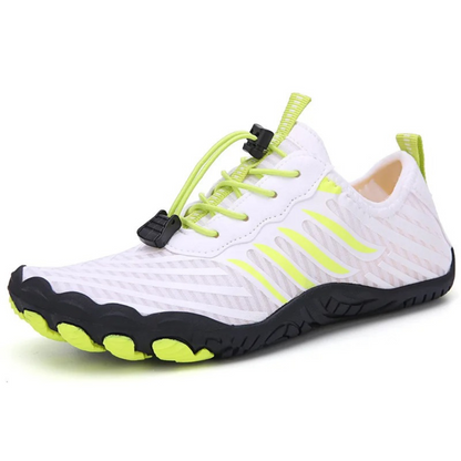 Zero drop fitness barefoot shoes for men with laces