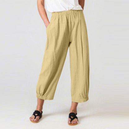 Stylish wide summer pants