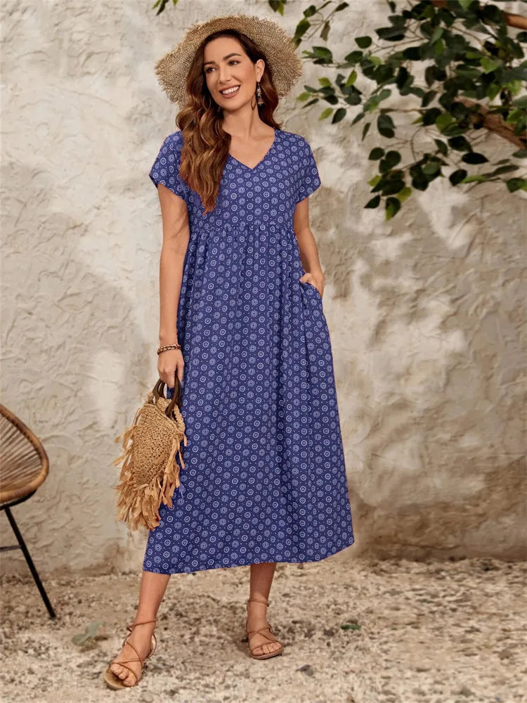 Oversized, loose vintage dress