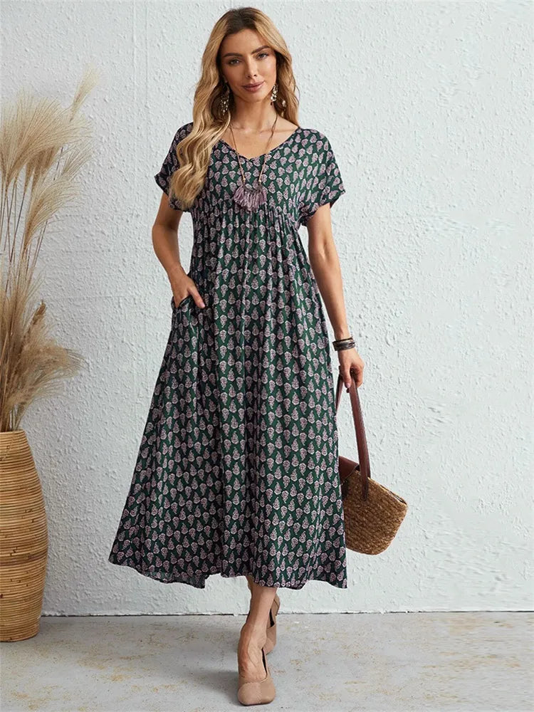 Oversized, loose vintage dress