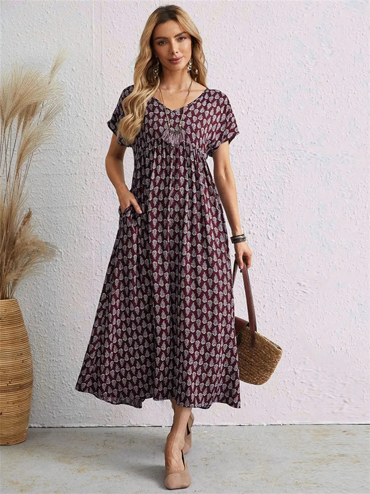 Oversized, loose vintage dress