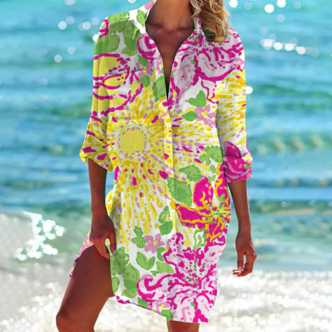 Summery shirt dress