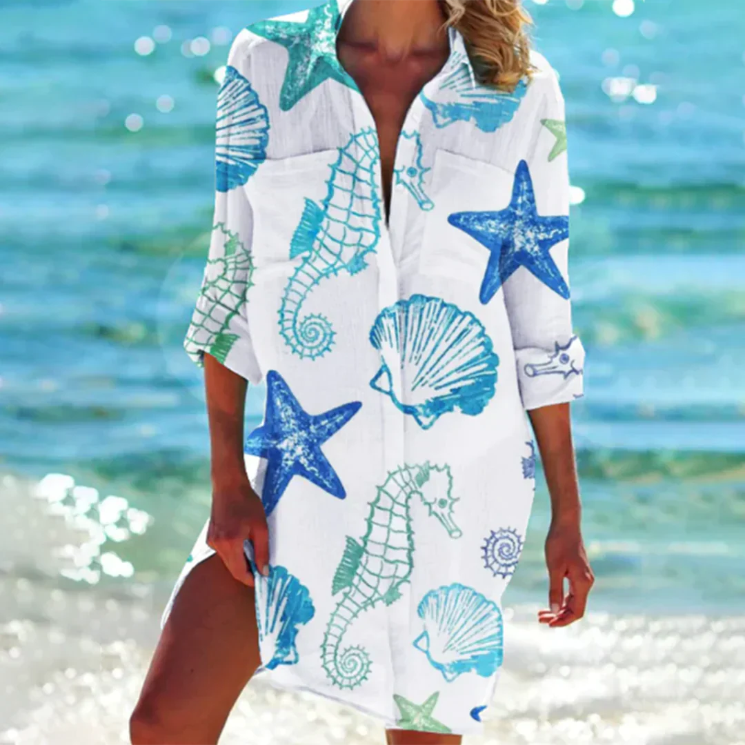 Summery shirt dress