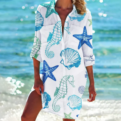 Summery shirt dress