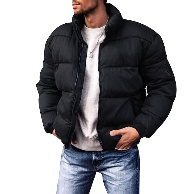 Down winter jacket