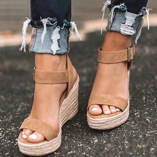 Women's wedge sandals