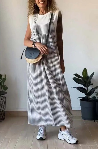 Casual striped dress