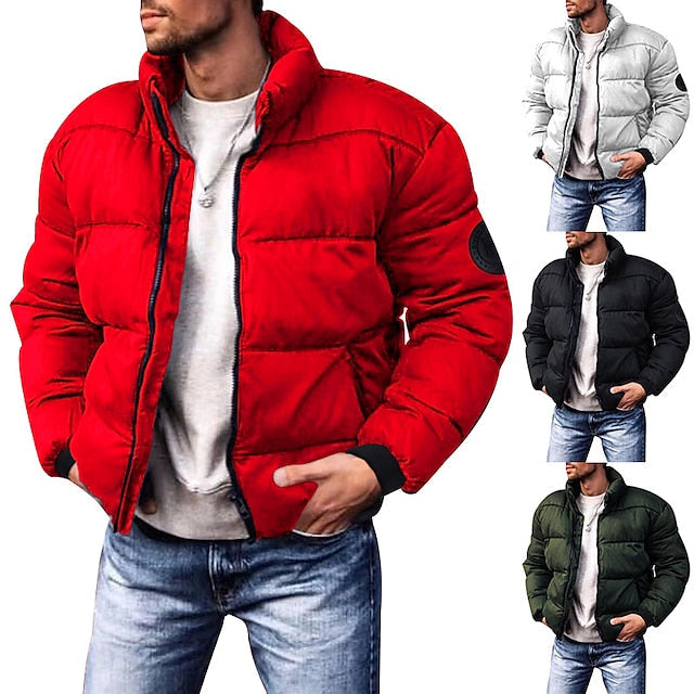 Down winter jacket